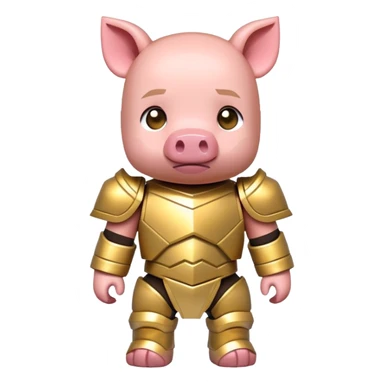 Minecraft baby Piglin sticker