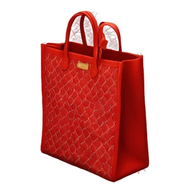 Goyard red tote bag sticker