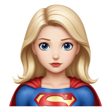 Supergirl from DC comics sticker