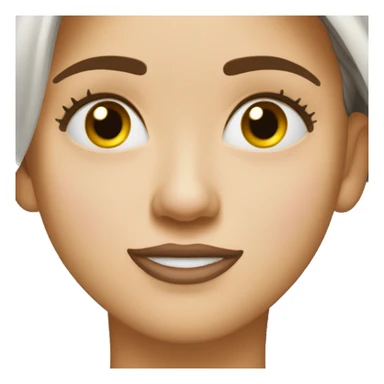 Cara triste con una mascara feliz  sticker