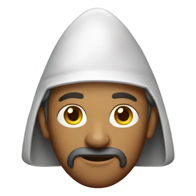 white pilgrim sticker