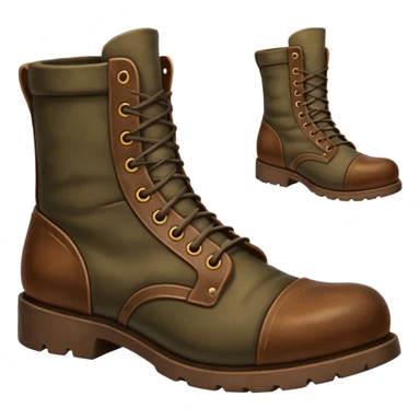 soldier shoes sticker