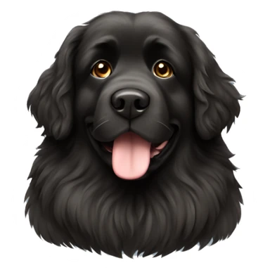 Newfoundland dog sticker