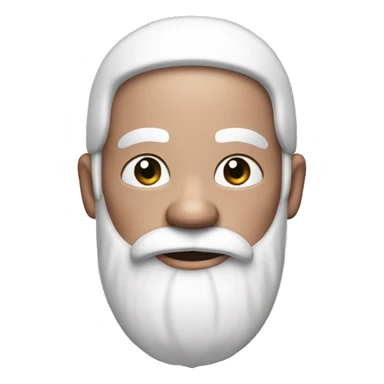 Light Pink Santa Claus with white skin sticker