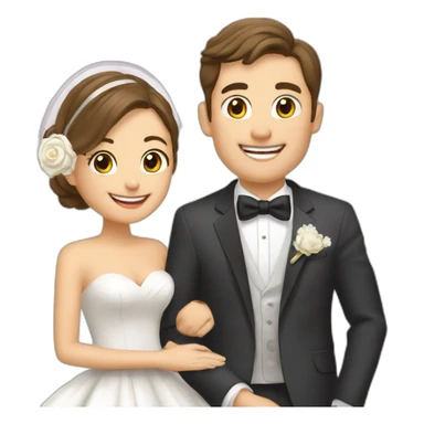 Congratulations to you and your family on the upcoming ceremony.Thanks for the beautiful wedding invitation and wish you all the best now and in the future. sticker