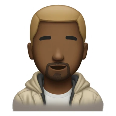 Skibidi Kanye West sticker