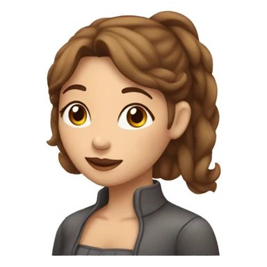 Femme qui envoie des bisous avec la main sticker