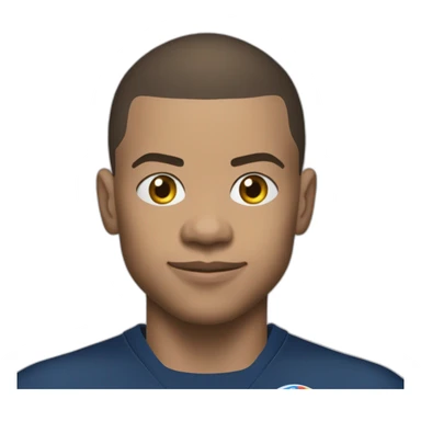 Kilian mbappe avec le mallio de foot de l’om sticker