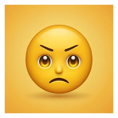 Emoji squinting suspiciously sticker