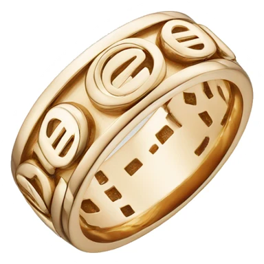 cartier love ring sticker