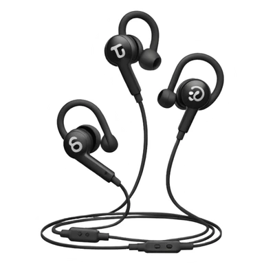 old wired earphones sticker