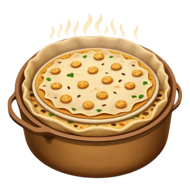 indian chapati inside 1 casserole   sticker