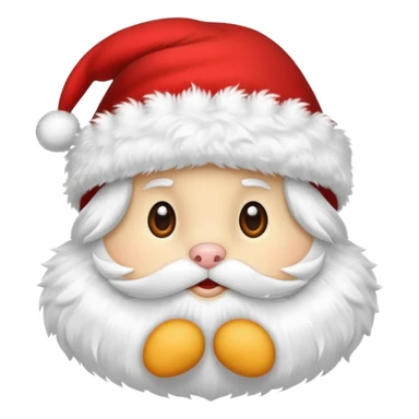 Christmas hat emoji sticker