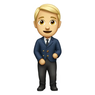 stereotypical french person sticker