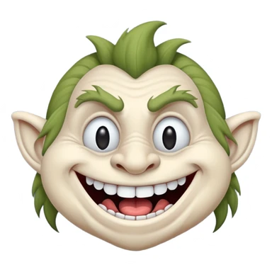 Troll face sticker