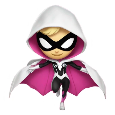Spider-Gwen pose sticker