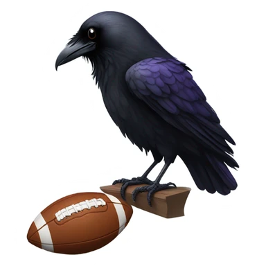 Raven Bird football loss sticker