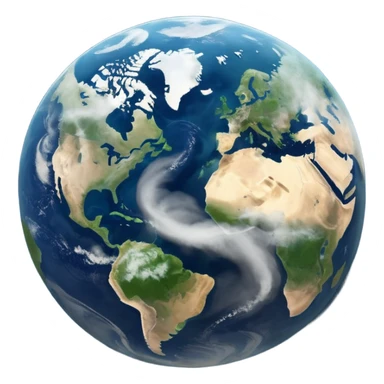 Pollution on earth the view should be were we see it out in the space more polution  sticker