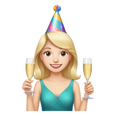 birthday girl turning 21 sticker