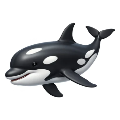 killer whale sticker