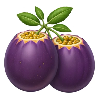 passion fruit  sticker