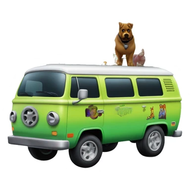 Tonka Toys Darth Vader’s and Scooby Doo’s, Velma, Shaggy, Daphne, and Fred’s mystery machine ghost hunters van sticker