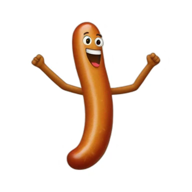 saussage dancing sticker