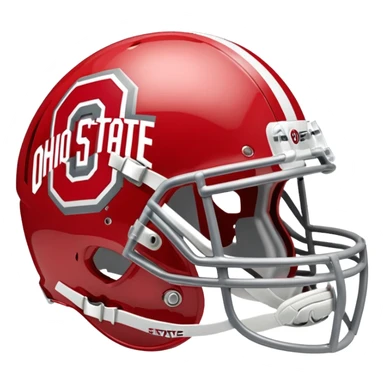 Make an Ohio state football helmet sticker