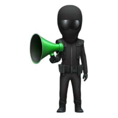 Matrix Hacker Holding A Funnel sticker