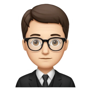 teacher in a formal attire sticker