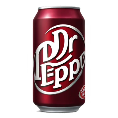 Dr Pepper can sticker