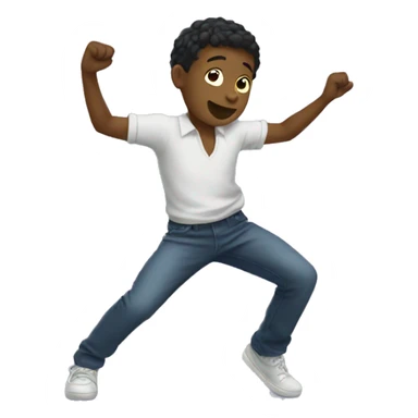 boy dancing break sticker