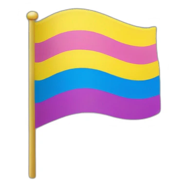 Pansexual-flag sticker