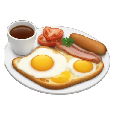 English breakfast  sticker