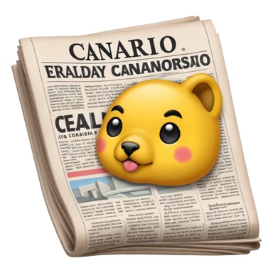 Presse Canario sticker
