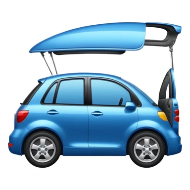 car door open  sticker