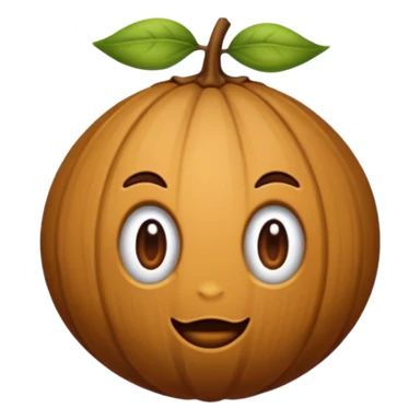 Crie um emoji de laço marrom sticker