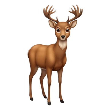 Deer fbi agent  sticker