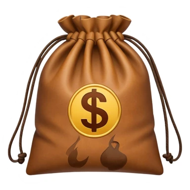 empty cash bag sticker