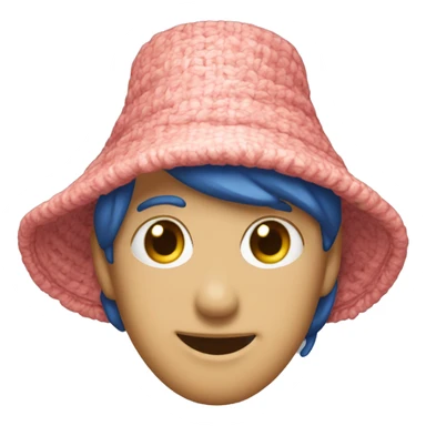 Bonnet phrygien rouge avec les yeux bleus  sticker
