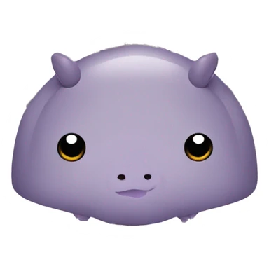 Lavender gray Pig armadillo centipede isopod lobster insect darth Vader face sticker