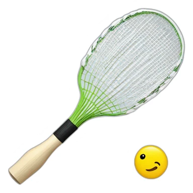 shuttlecock badminton sticker