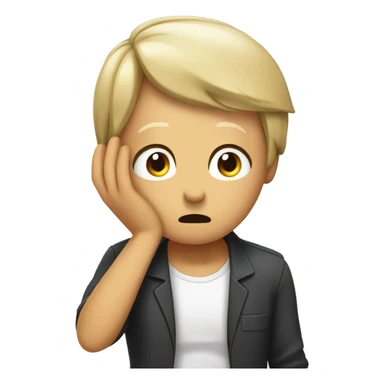 Facepalm animation sticker