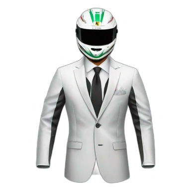 lewis hamilton ferrari suit sticker