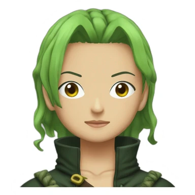 Ronona Zoro one piece sticker