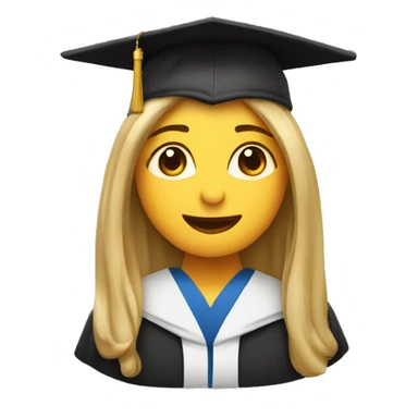 Birrete de graduación  sticker