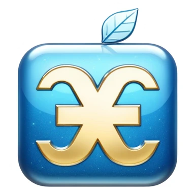 glitter white symbol bank sticker