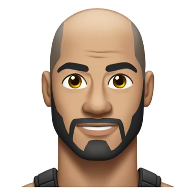 Roman reigns with no hair  sticker