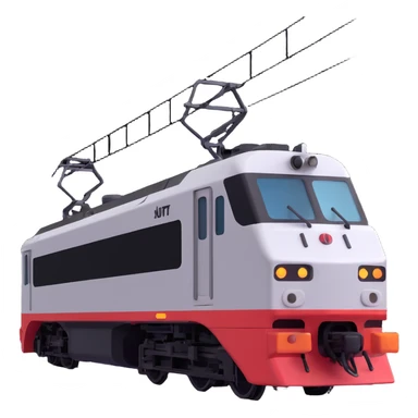 Njt electric locomotive sticker