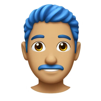 Vela aromática azul sticker